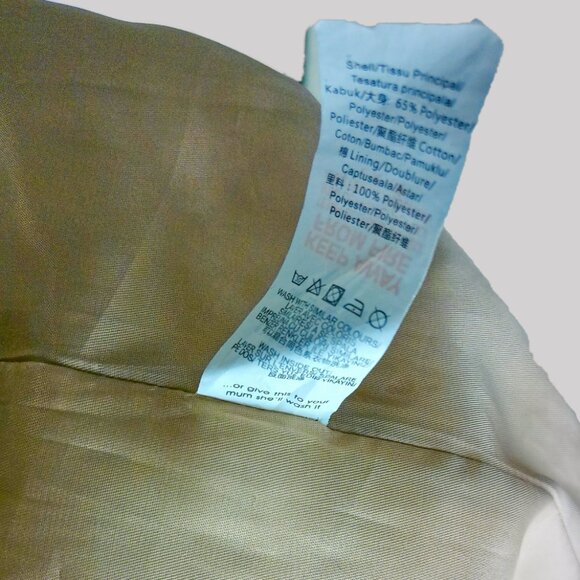 Misguided Double Breast Trench Coat - Picture 9 of 10